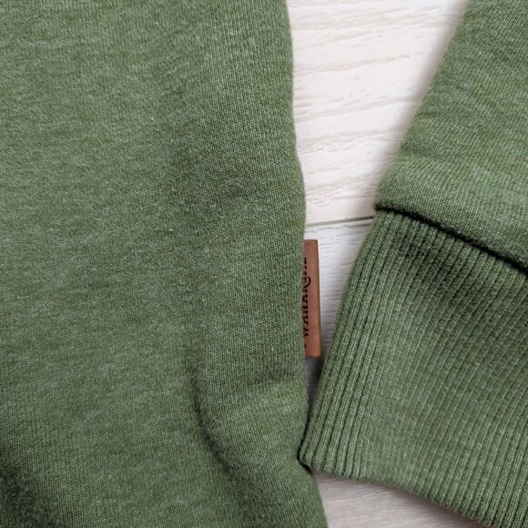 Wanakome Hoodie Mens Large Cascade Green Fleece Casual Outdoor Sweatshirt - Picture 5 of 14
